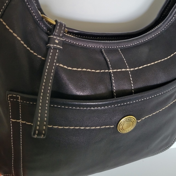 Coach Black leather Shoulder/crossbody bag - Picture 8 of 12